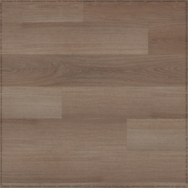 Клеевая кварцвиниловая плитка FineFloor Wood FF-1433 Дуб Роан